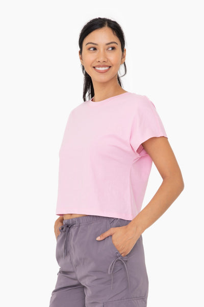 never forget this classic tee | pink