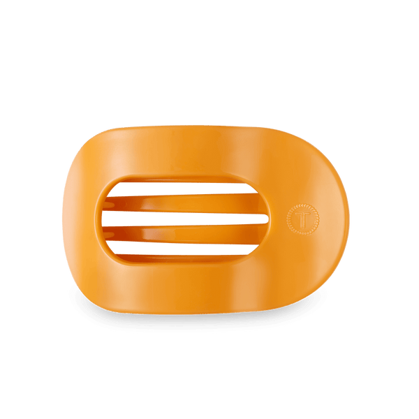 teleties flat round clip, medium | mango for it!