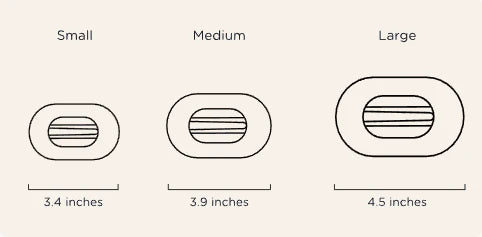 teleties x Laura Park round flat clip, small | berry cozy