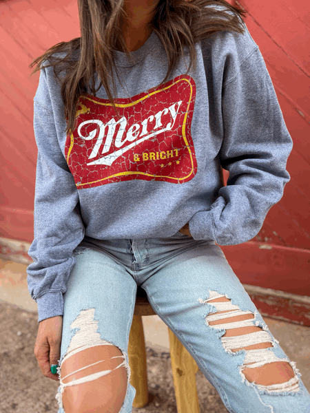 merry miller sweatshirt | heather grey