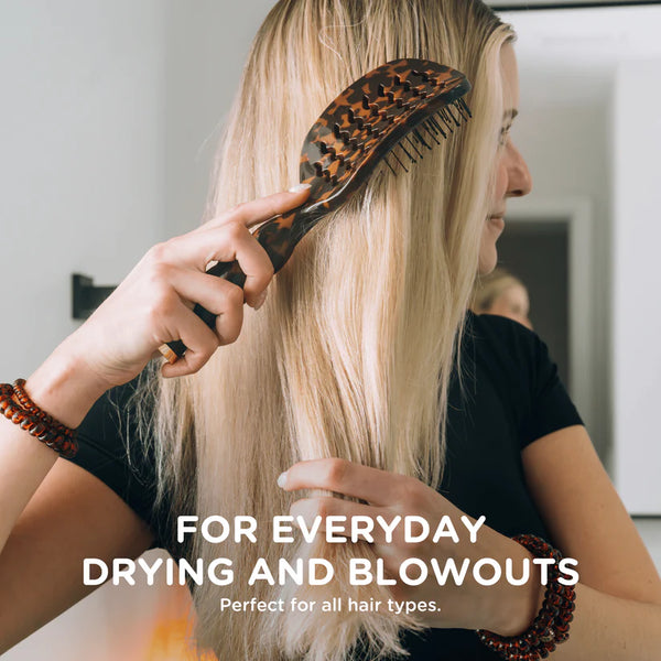 teleties vented hair brush!