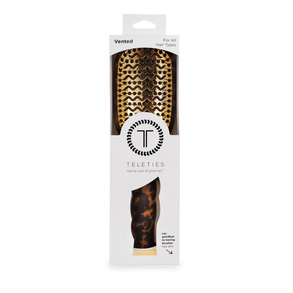 teleties vented hair brush!