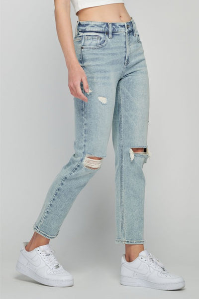 bailey high waist boyfriend jeans | vintage wash