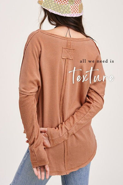 effortless essential top | earth