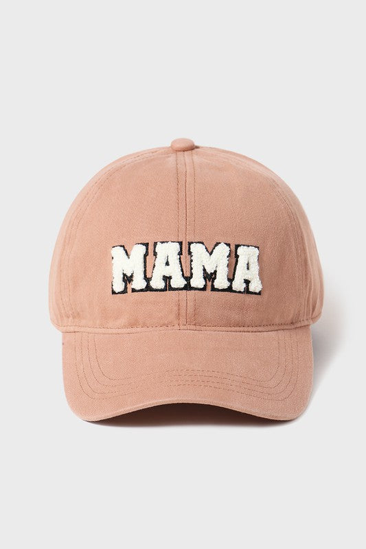mama patch baseball cap | clay