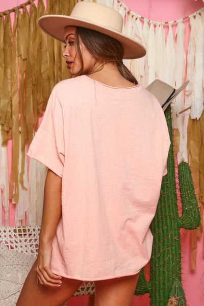 figure you out tee | blush