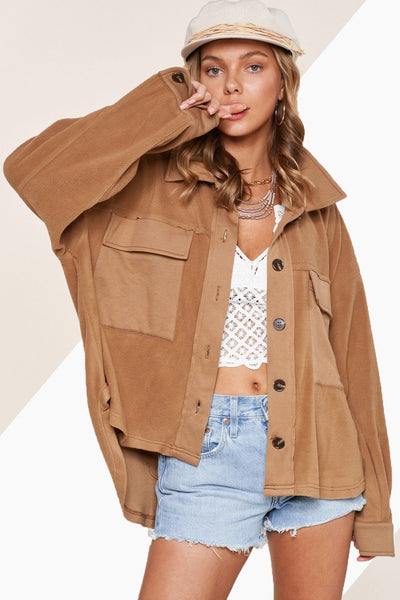 take over the night shacket | camel