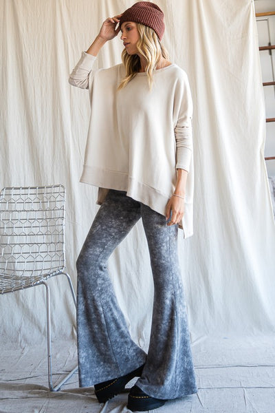 breaking the mold cashmere top | ivory