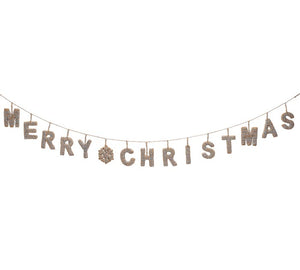 merry christmas garland | twine