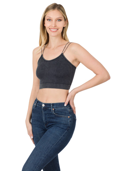 good for you ribbed brami | black