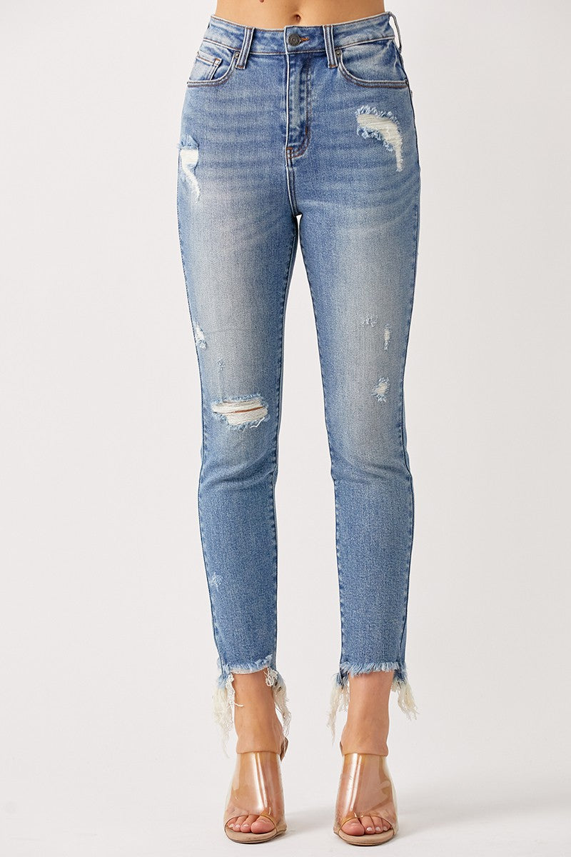 madeline relaxed fit skinny jeans | medium