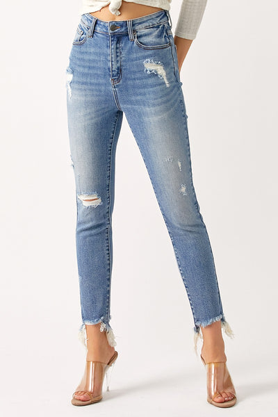 madeline relaxed fit skinny jeans | medium