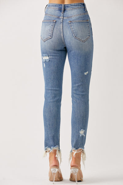 madeline relaxed fit skinny jeans | medium