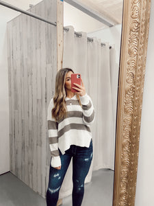 higher power striped sweater | coco