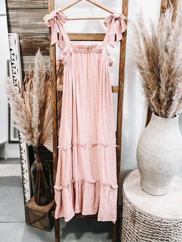 perfect day maxi dress | pink