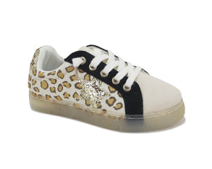 block party sneakers | leopard