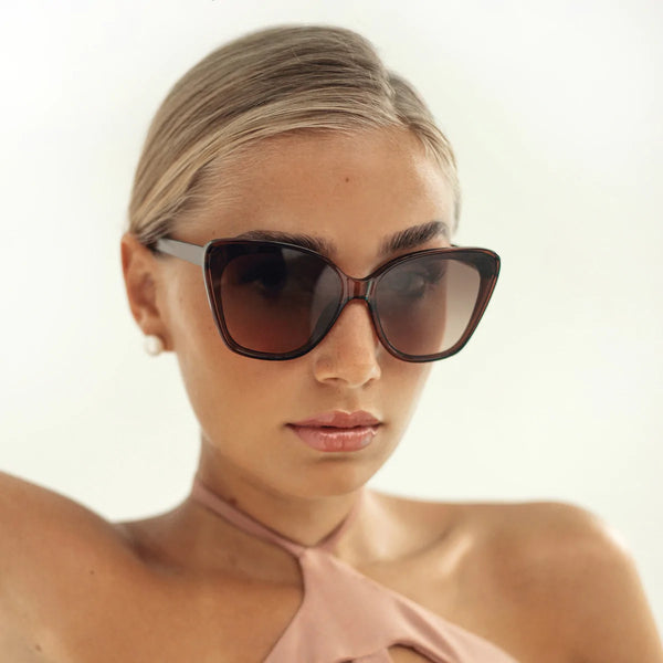 grace in brown | by freyrs eyewear