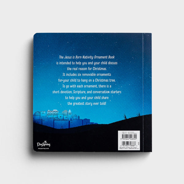 advent ornament book | Jesus Is Born