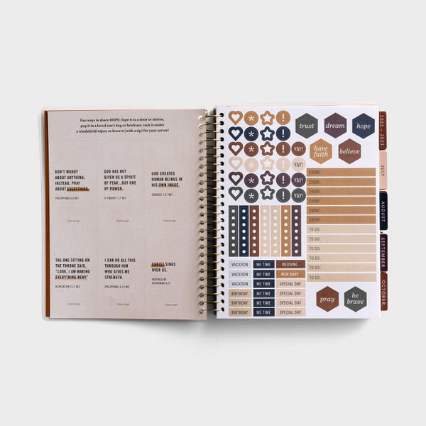18-month planner | one heart for Jesus