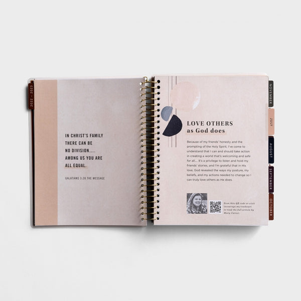 18-month planner | one heart for Jesus