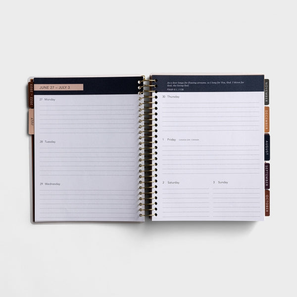 18-month planner | one heart for Jesus